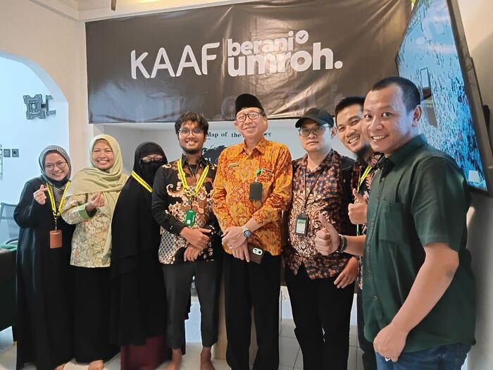 Dokumentasi kegiatan bersama KAAF Umroh
